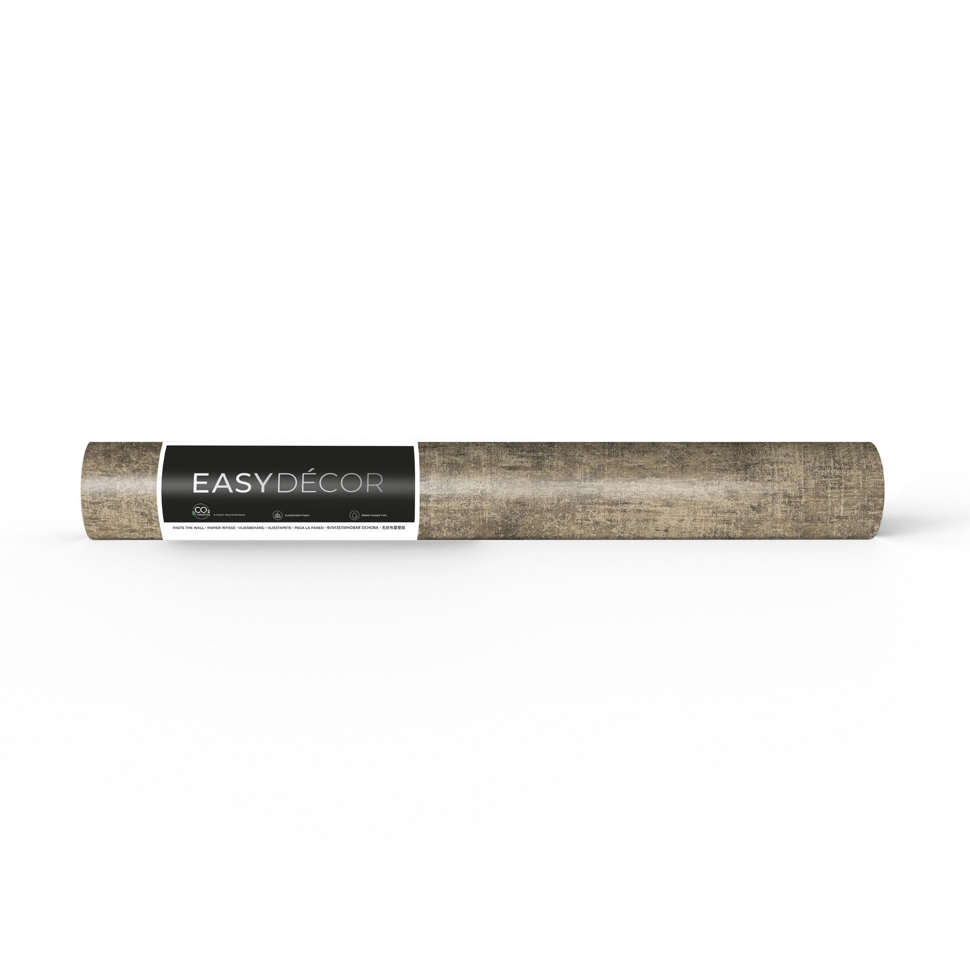 VLIESTAPETE - Concrete Metallic Bronze - Bronzefarben, Papier/Kunststoff (52/1000cm) - Easy Decor