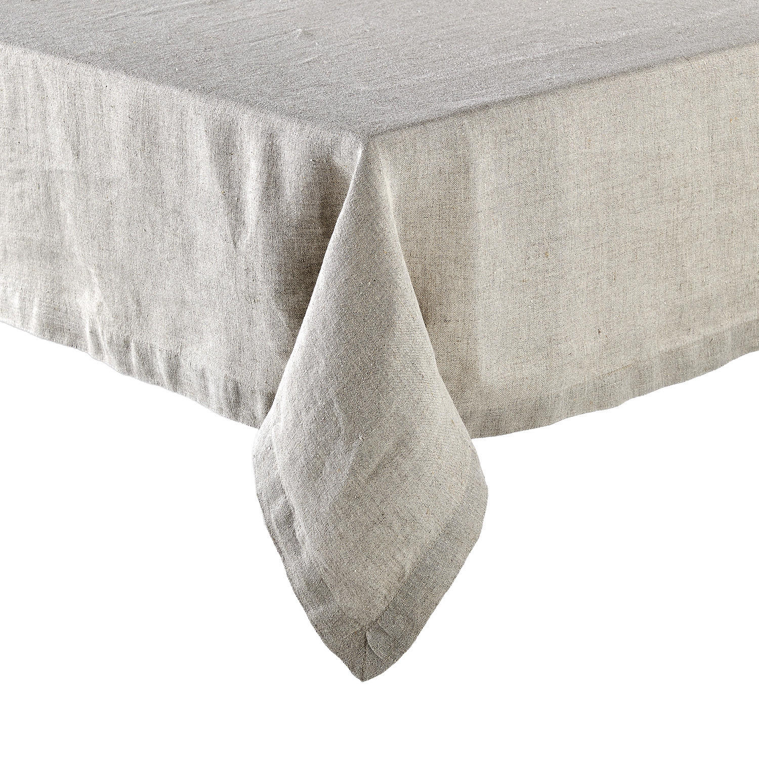 TISCHDECKE Riga 160x300cm - Creme, Textil (160/300cm) - Butlers