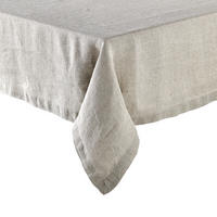 TISCHDECKE Riga 160x300cm - Creme, Textil (160/300cm) - Butlers