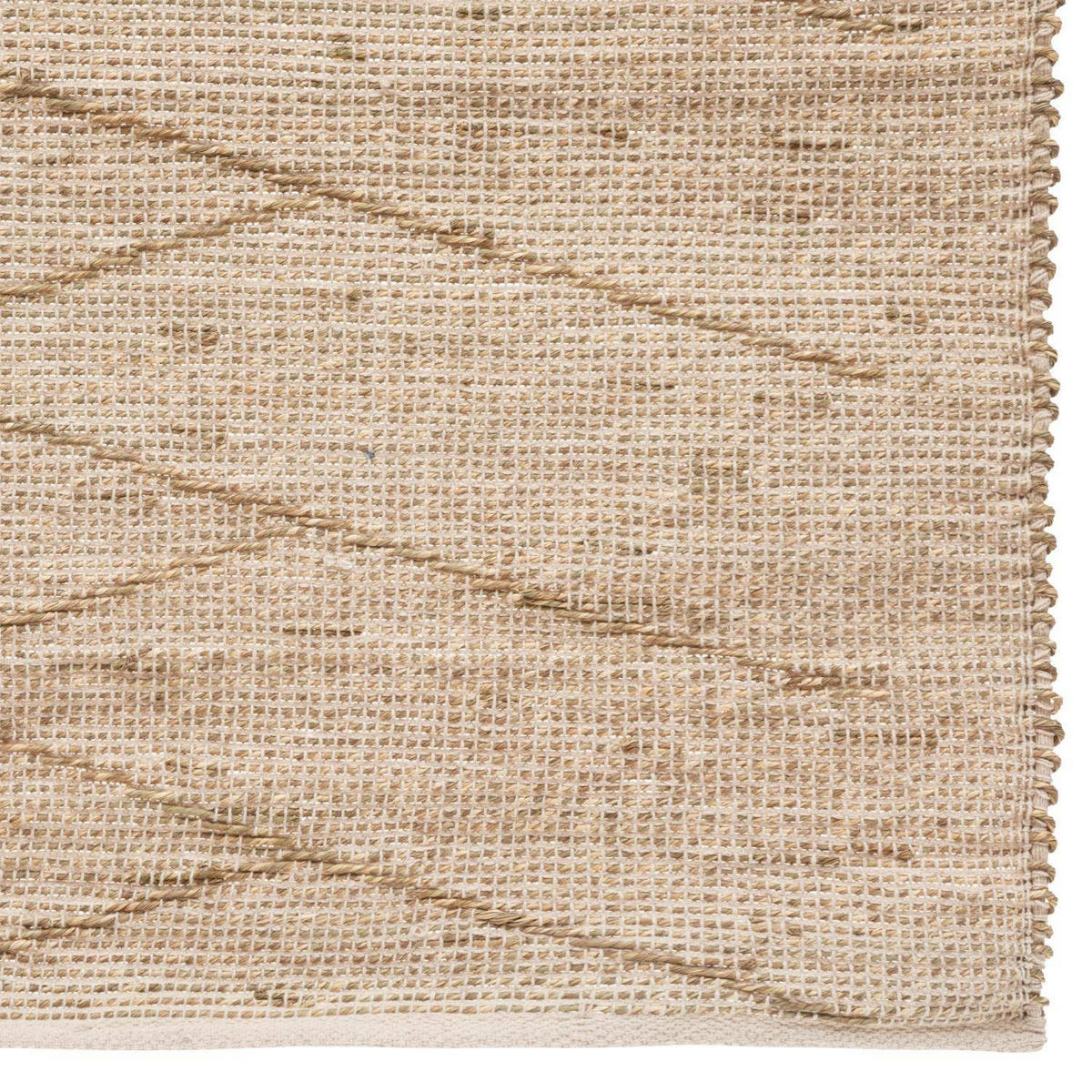 WEBTEPPICH 170/120 cm Sea View - Beige, Naturmaterialien (120/170cm) - Atmosphera Createur d´interieur