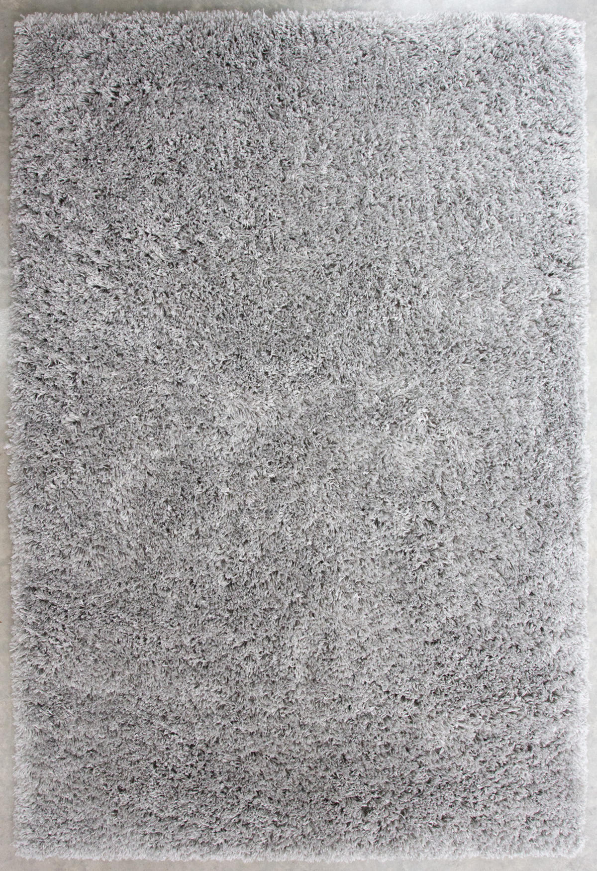 HOCHFLORTEPPICH Silber - Silberfarben, Naturmaterialien/Textil (80/150cm) - Kukoon Rugs