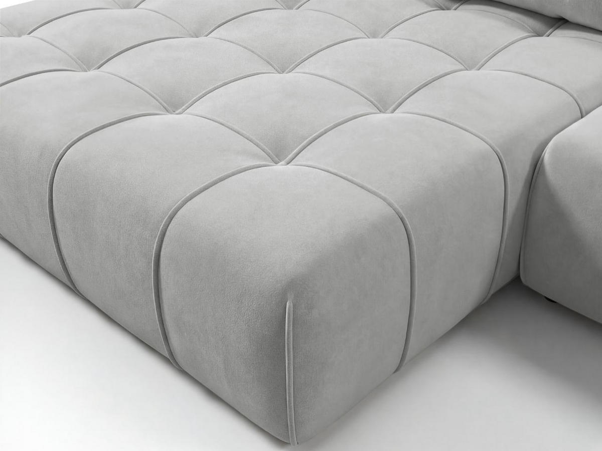 ECKSOFA Tulio Grau Links - Grau, Holz/Textil (270/165cm) - Graingold