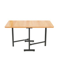ESSTISCH 120/80/75 cm aus MDF mit Klappfunktion - Eichefarben, Holzwerkstoff (120/80/75cm) - OKMYHOME