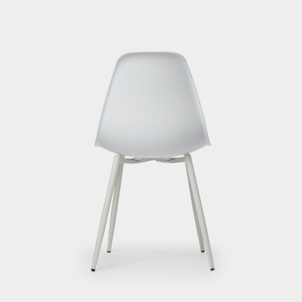 ESSZIMMERSTUHL Nina Weiß 45 cm x 80 cm - Weiß, Kunststoff (45/80/53cm)