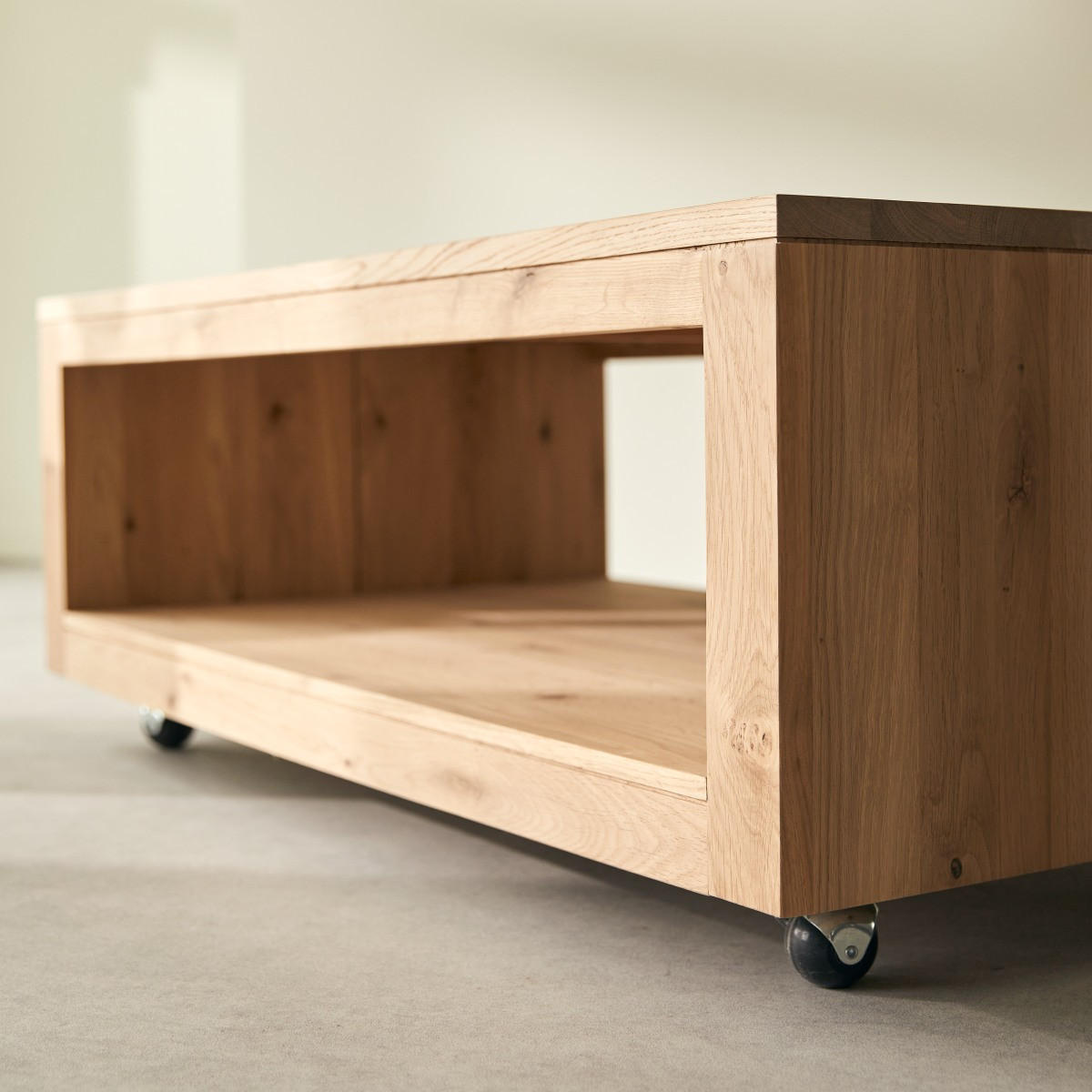 COUCHTISCH Anoa Natur aus Eiche - Naturfarben, Holz (60/110/40cm) - Tikamoon