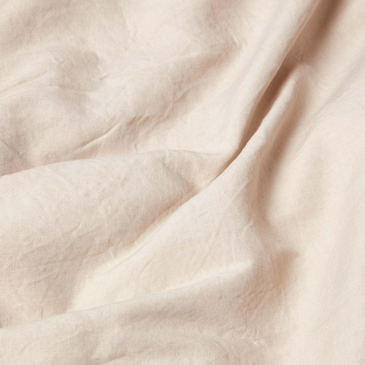 LEINEN-SPANNBETTLAKEN extra hoch, 60% Leinen & 40% Baumwolle - Beige, Textil (150/200cm) - Homescapes