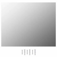RAHMENLOSER Spiegel 100x60 cm Glas - Silberfarben, Glas (60/0.4/100cm) - furnicato