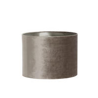 LAMPENSCHIRM Palata Braun Ø40/30 cm - Braun, Textil (40/40/30cm) - Light & Living