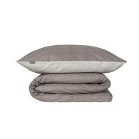 BETTWÄSCHESET Vinnie - Renforcé - 2-teilig - 155x220 cm - Grau - Grau, Textil (155/220cm) - SCHIESSER