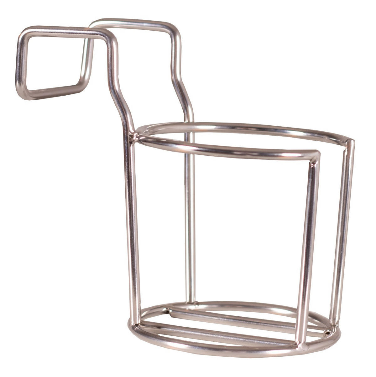 GLAS- / Becherhalter für Strandkörbe - Silberfarben, Metall (10/13/14cm) - bene living