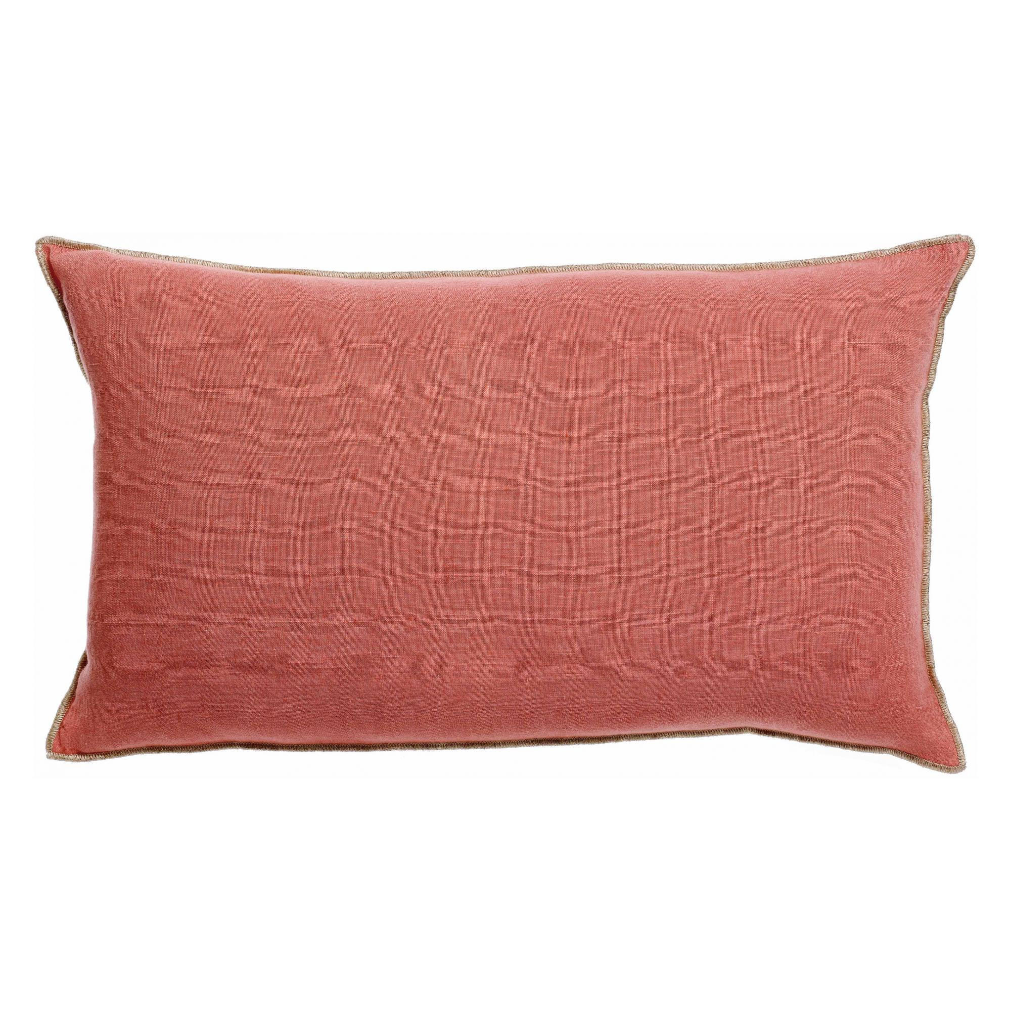 KISSEN Zeff Celeste pfirsich 30 x 50 cm - Koralle, Textil (30/50cm) - Vivaraise