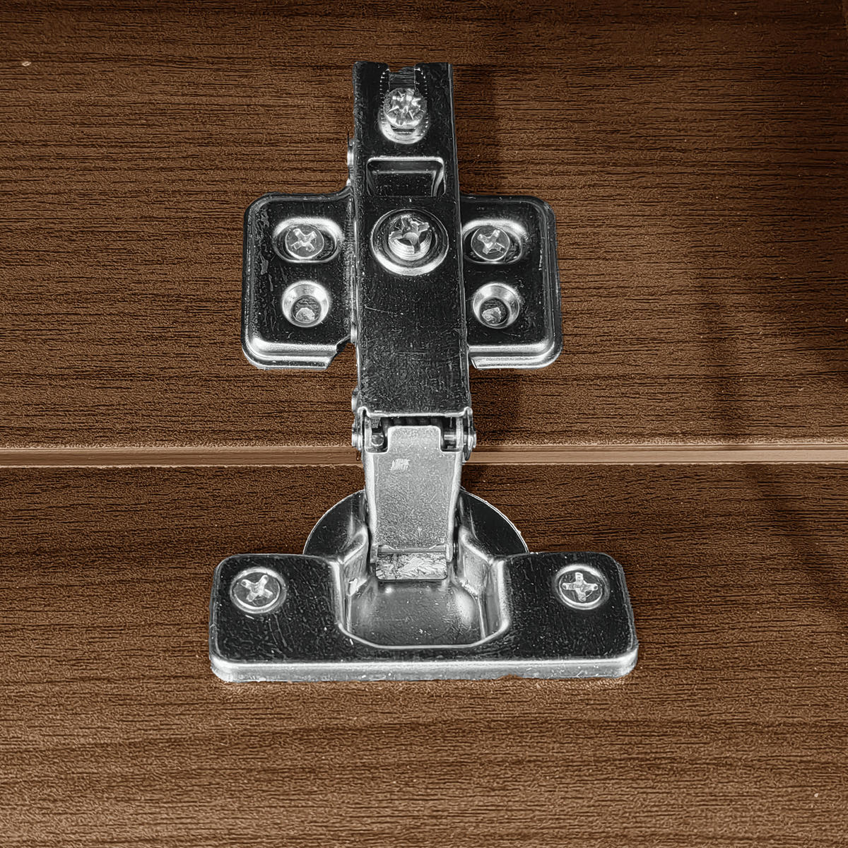 LOWBOARD in Schwarz und Naturfarben TV-Schrank mit offenen Fächern für Wohnzimmer, B180/T36/H43 cm - Schwarz/Naturfarben, Holzwerkstoff/Metall (180/43/36cm) - STILVORA