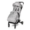 KINDERWAGEN Myla silber Aluminiumrahmen Korb Fußsack klappbar mit Zusatzgriff - Silberfarben, Metall (89/49/102cm) - Lorelli
