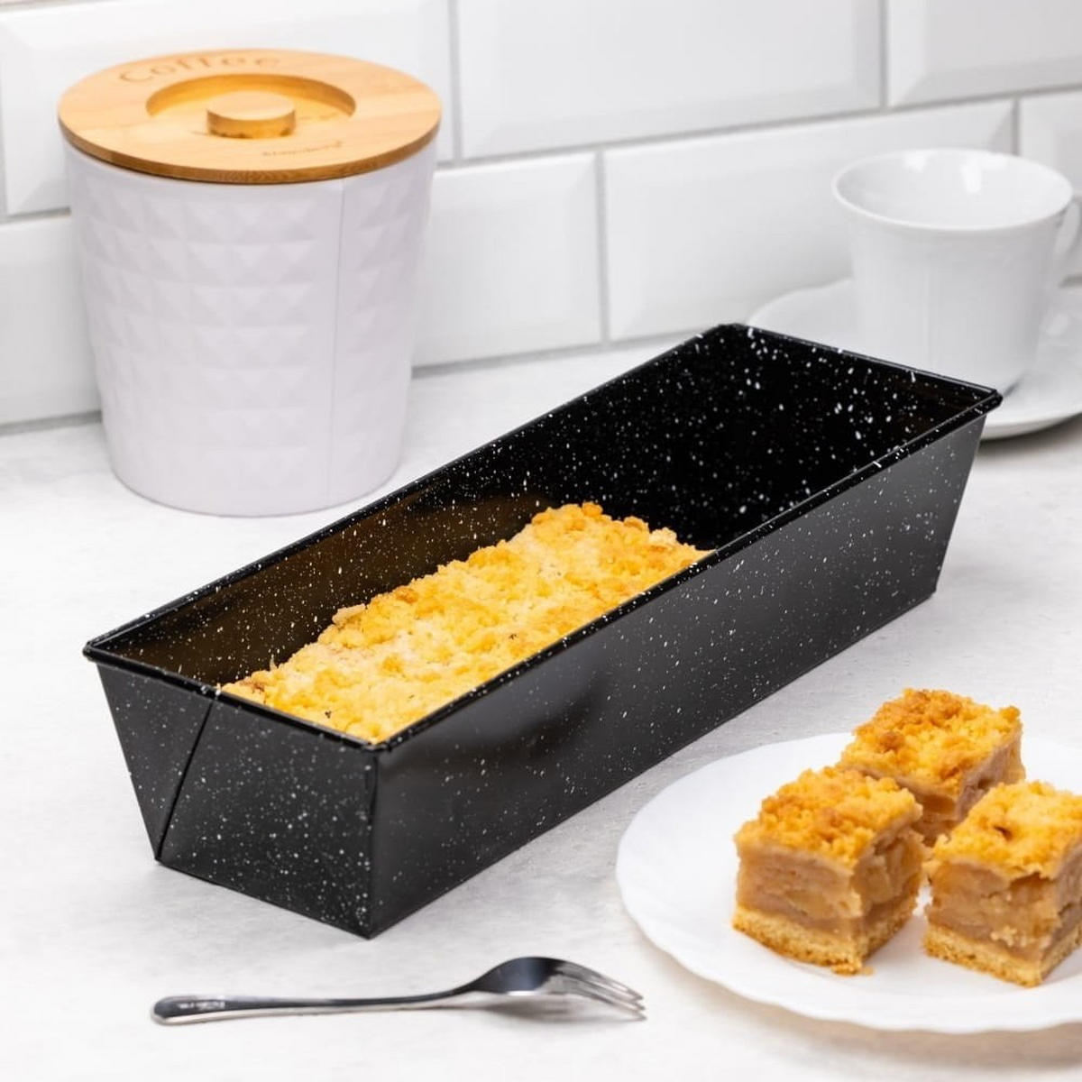 BACKFORM Schwarz 31/11.5/7.7 cm KH1772 - Schwarz, Metall (11.5/7.7/31cm) - Kinghoff 