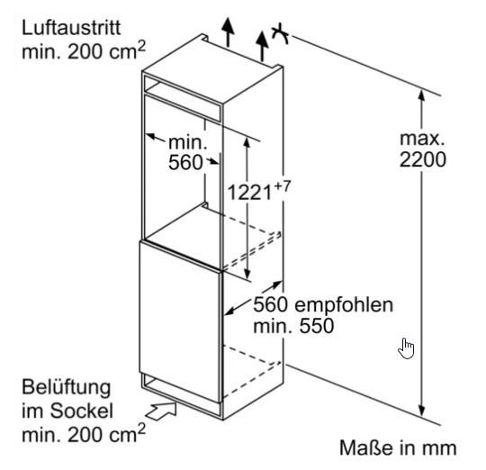 Einbaukühlschrank - Neff