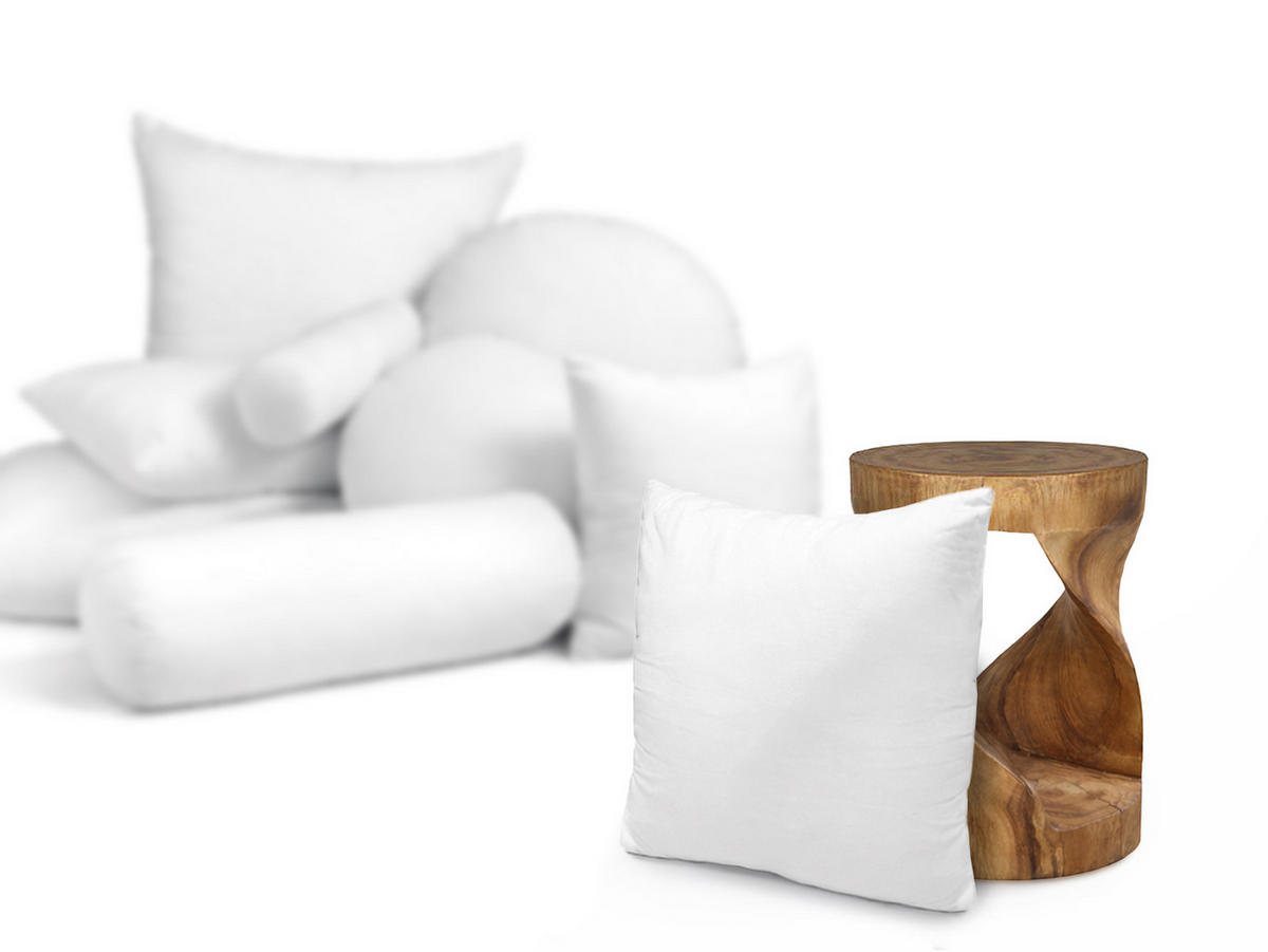 KISSENFÜLLUNG PublikFree Faserbällchen 60/60 cm - Weiß, Naturmaterialien/Kunststoff (60/60cm) - beties Heimtextil