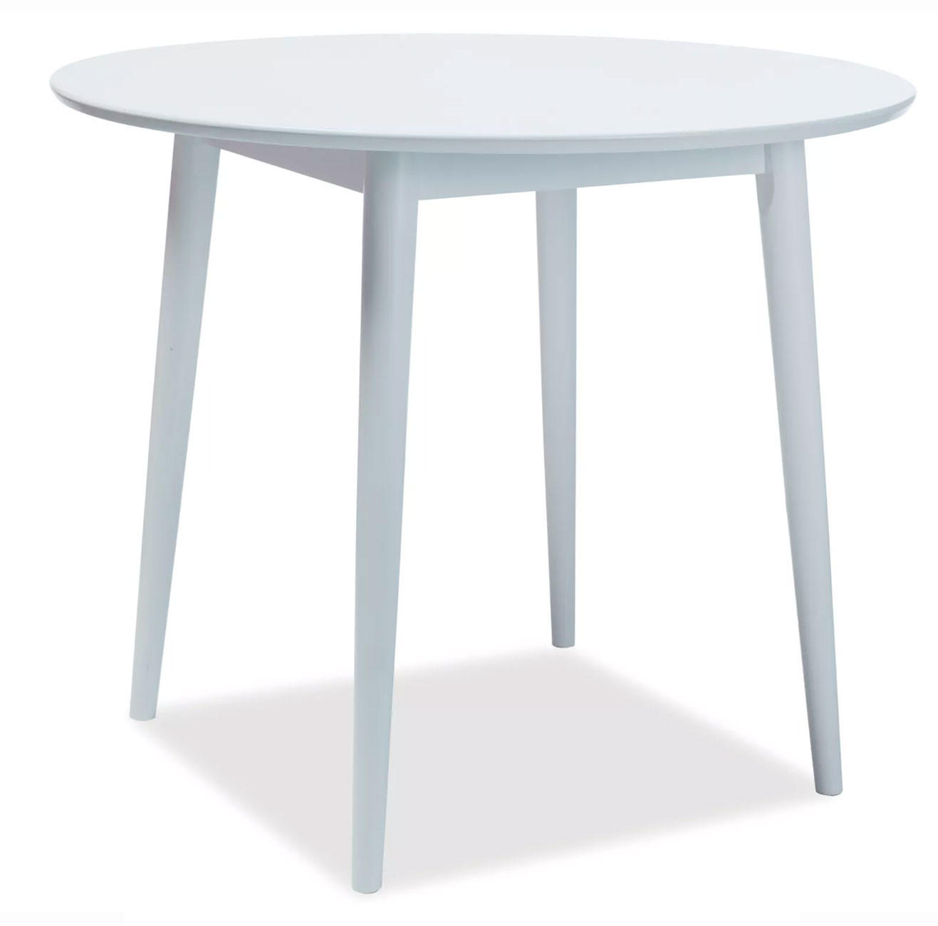 ESSTISCH Larson Weiß / Weiß 90 / 90 / 75cm - Weiß, Holz/Holzwerkstoff (90/90/75cm) - Feldmann-Wohnen