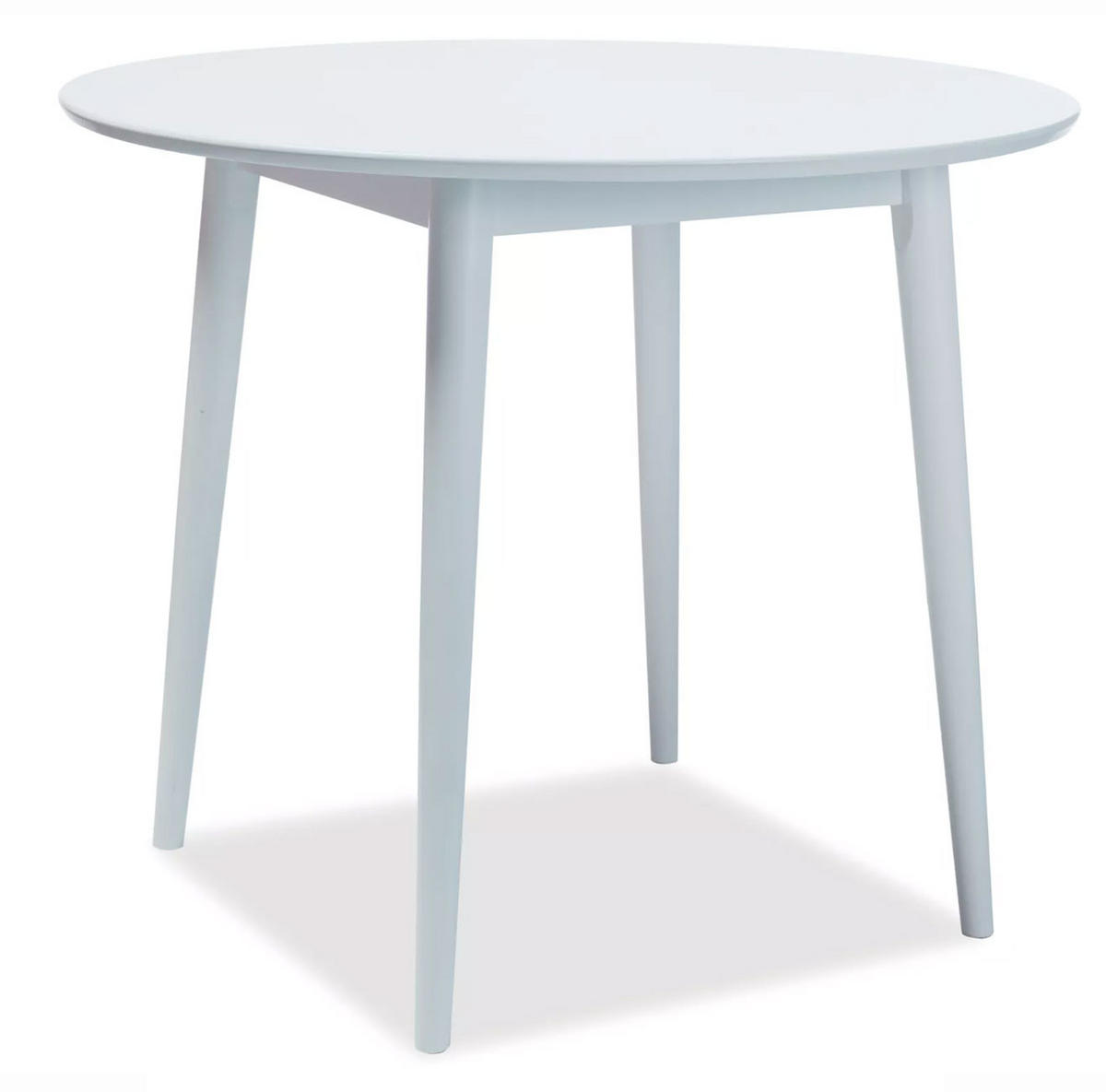 ESSTISCH Larson Weiß / Weiß 90 / 90 / 75cm - Weiß, Holz/Holzwerkstoff (90/90/75cm) - Feldmann-Wohnen