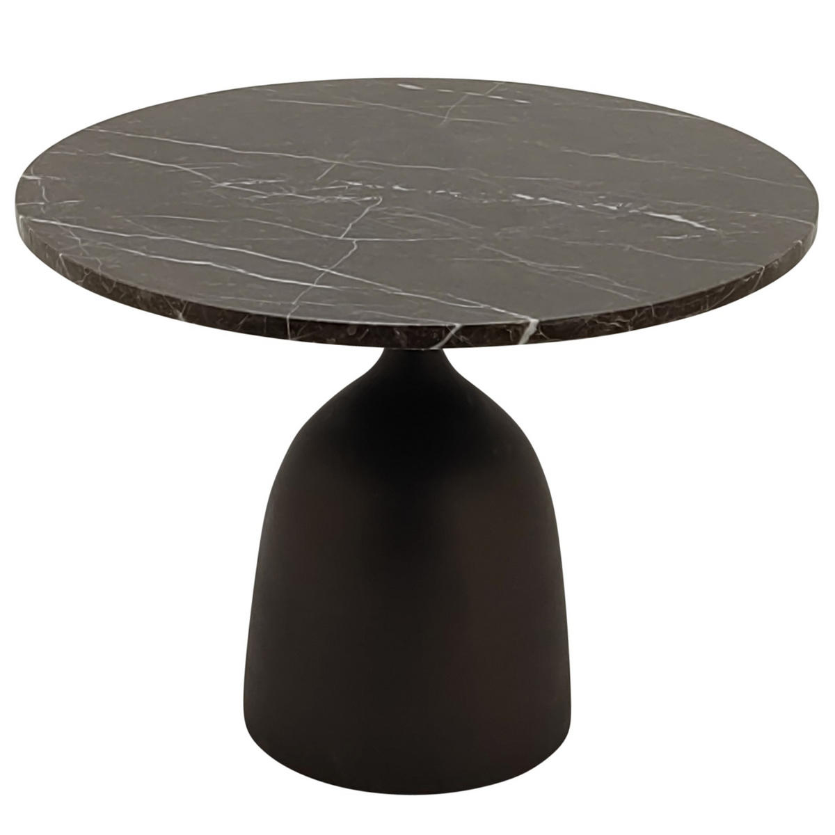 BEISTELLTISCH Patras Braun 60/60/45cm - Braun, Stein (60/60/45cm) - PTMD Collection
