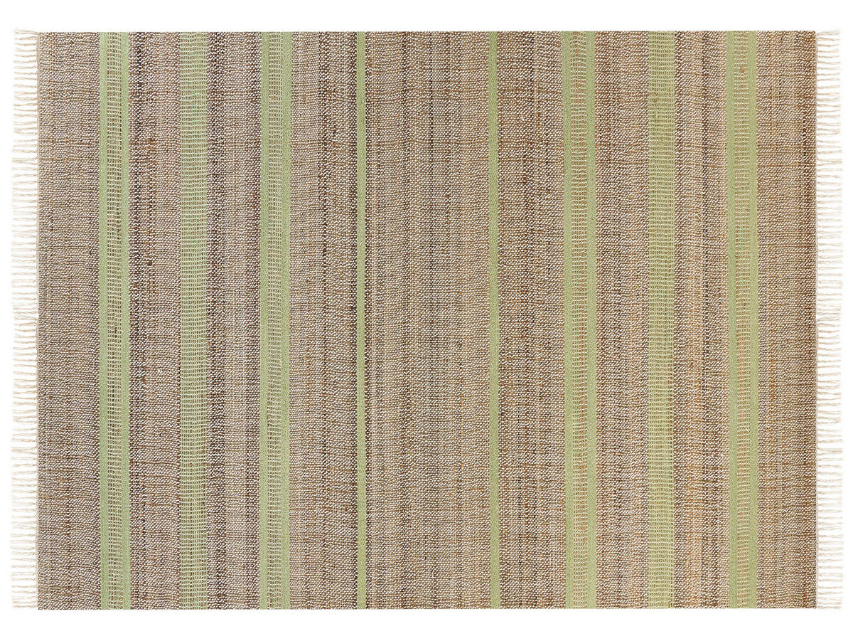TEPPICH geflochten Talpur 230/160 cm - Beige, Naturmaterialien (160/230cm) - Beliani