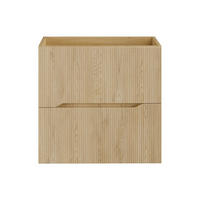 WASCHBECKENUNTERSCHRANK - 60 cm x 46 cm - holz - naturfarben hell Oriso - Naturfarben, Holz (60/57/46cm) - Vente-Unique