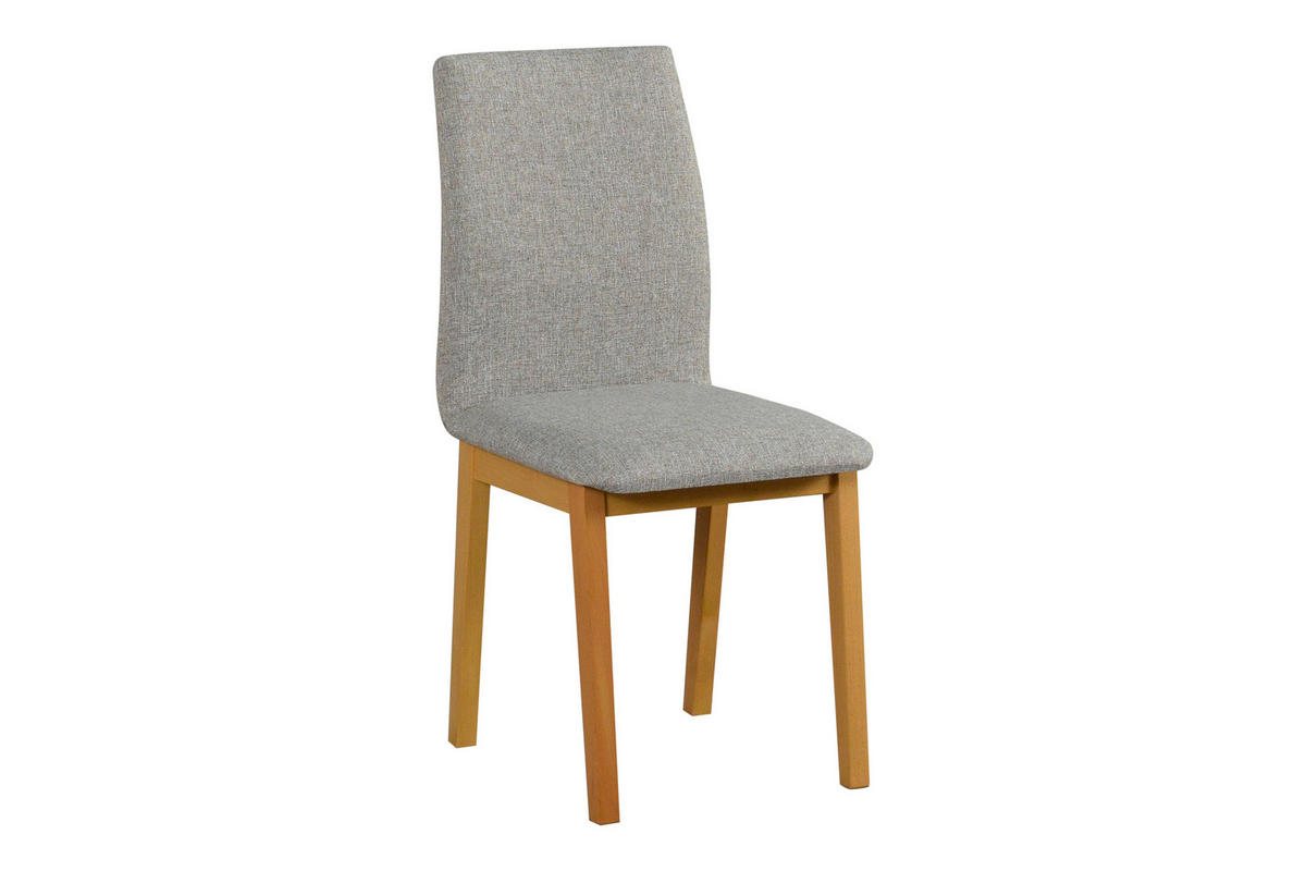 STUHL 2er LUNA 1 grandson - Beige, Holz (43/94/40cm) - Leaf Design