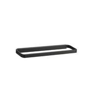HANDTUCHHALTER Rim schwarz 44x7cm - Schwarz, Metall (44/2/7cm) - Zone Denmark