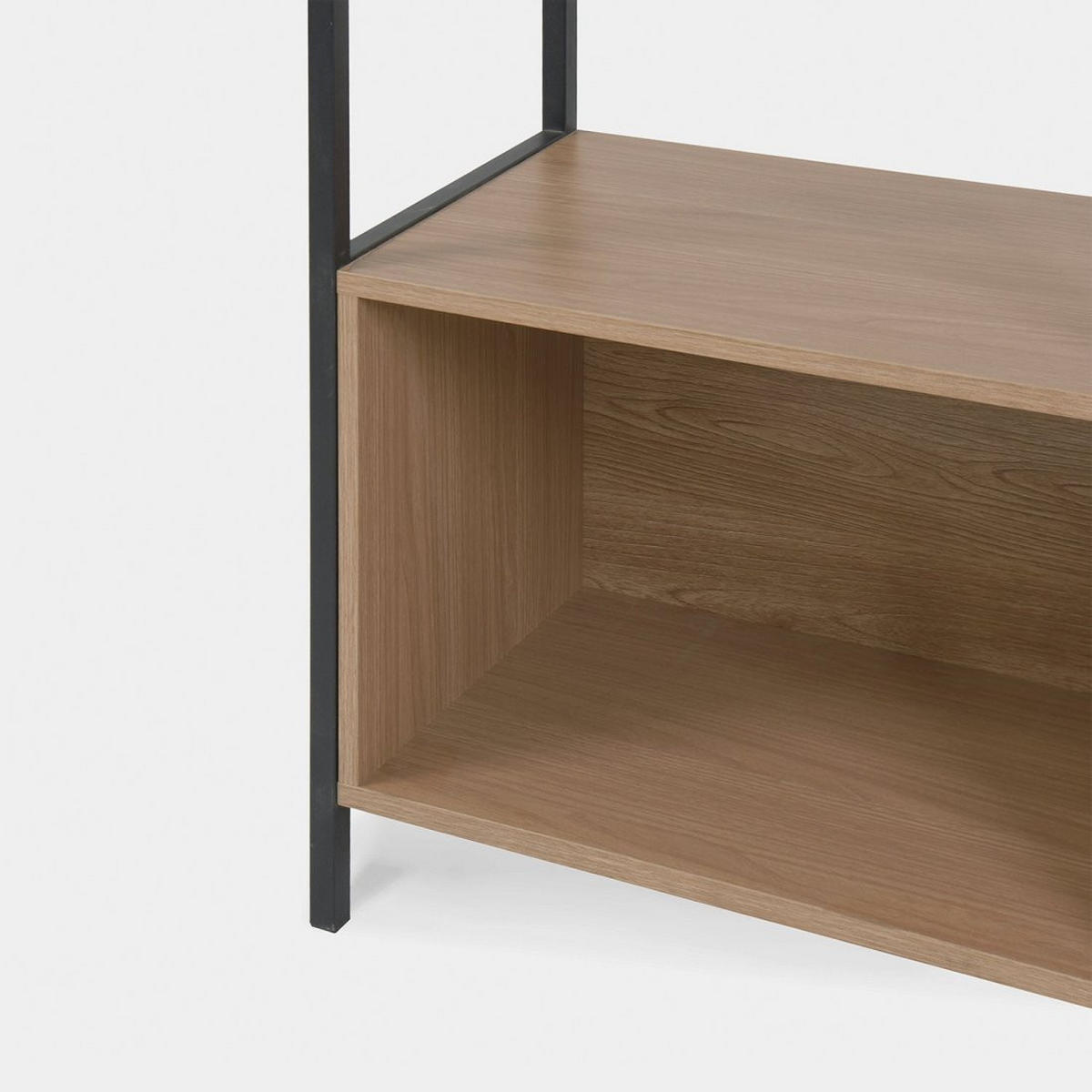 BÜCHERREGAL Orlan Zweifarbig 60 cm x 180 cm - Multicolor, Holzwerkstoff (60/180/34cm) - Klast Home