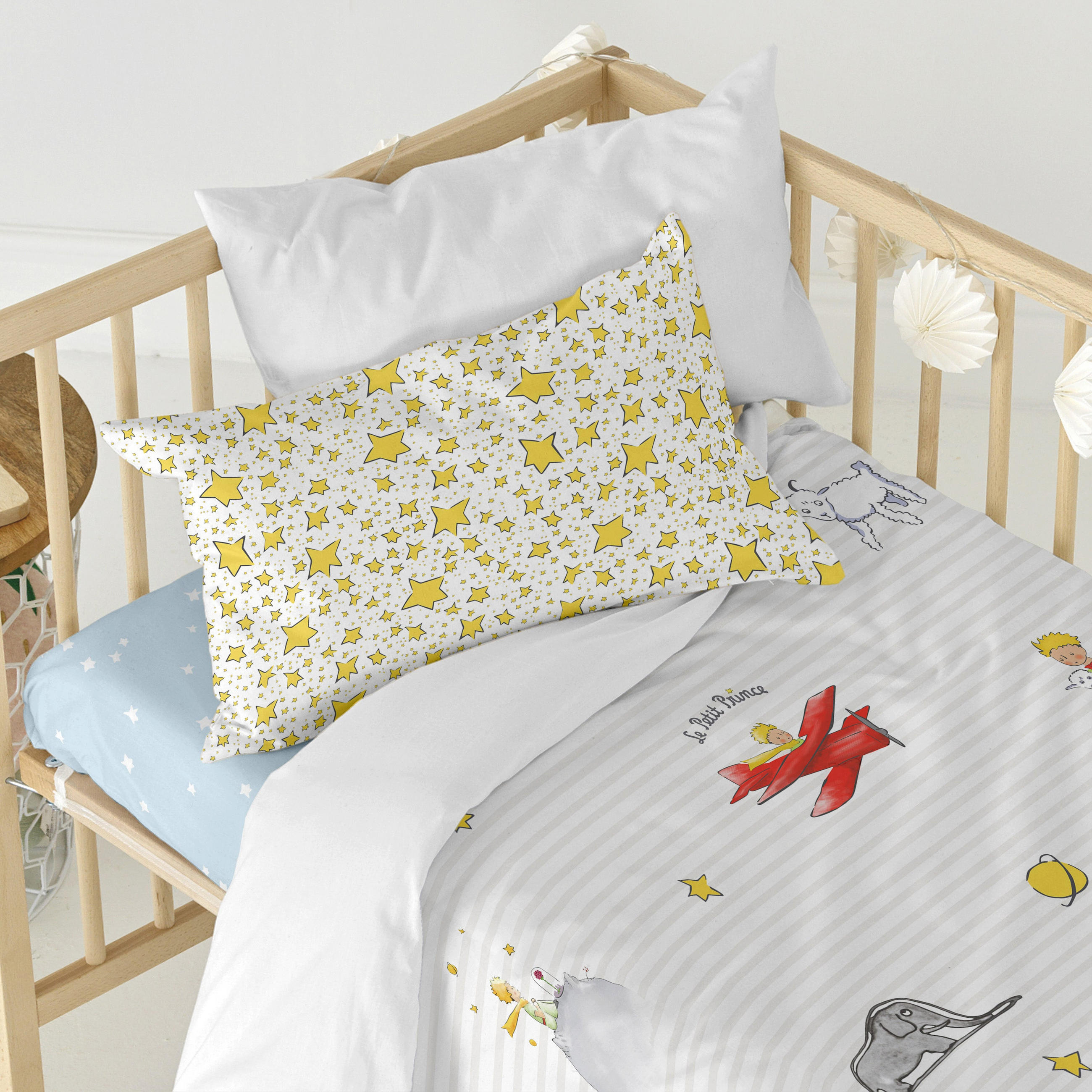 BETTBEZUG 2er-Set teiliges son monde 115x145 cm (kinderbett) mehrfarbig - Multicolor, Textil (115/145cm) - Happy Friday