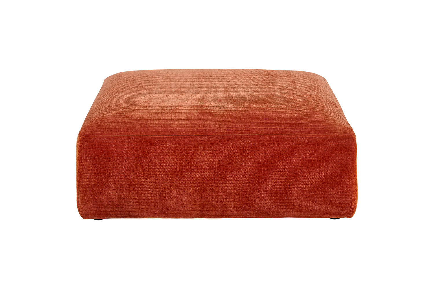 SOFA SITZELEMENT SEPHI Rot Cord - Rot/Schwarz, Kunststoff/Textil (107/39/107cm) - KAWOLA