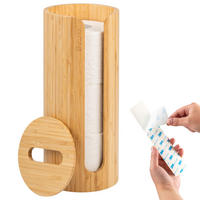 TOILETTENPAPIERAUFBEWAHRUNG, für 3 Rollen, Bambus - Braun, Holz (14.5/34/14.5cm) - eluno