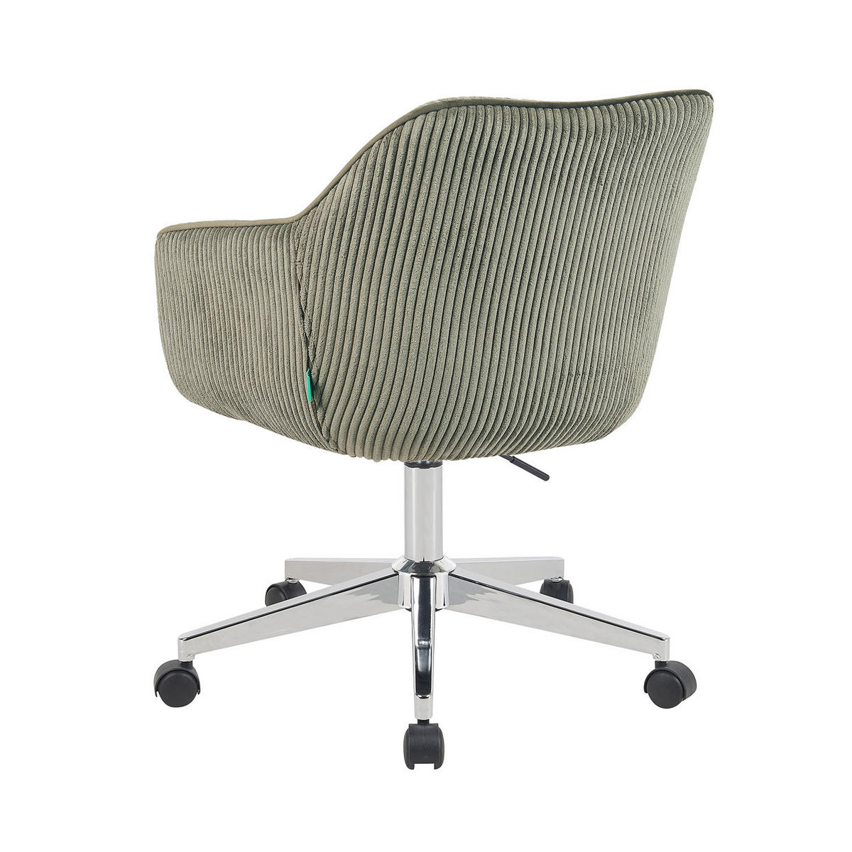 BÜROSTUHL Mika-Noel - Chromfarben/Grün, Textil/Metall (60/79/61cm) - DUBI Möbel