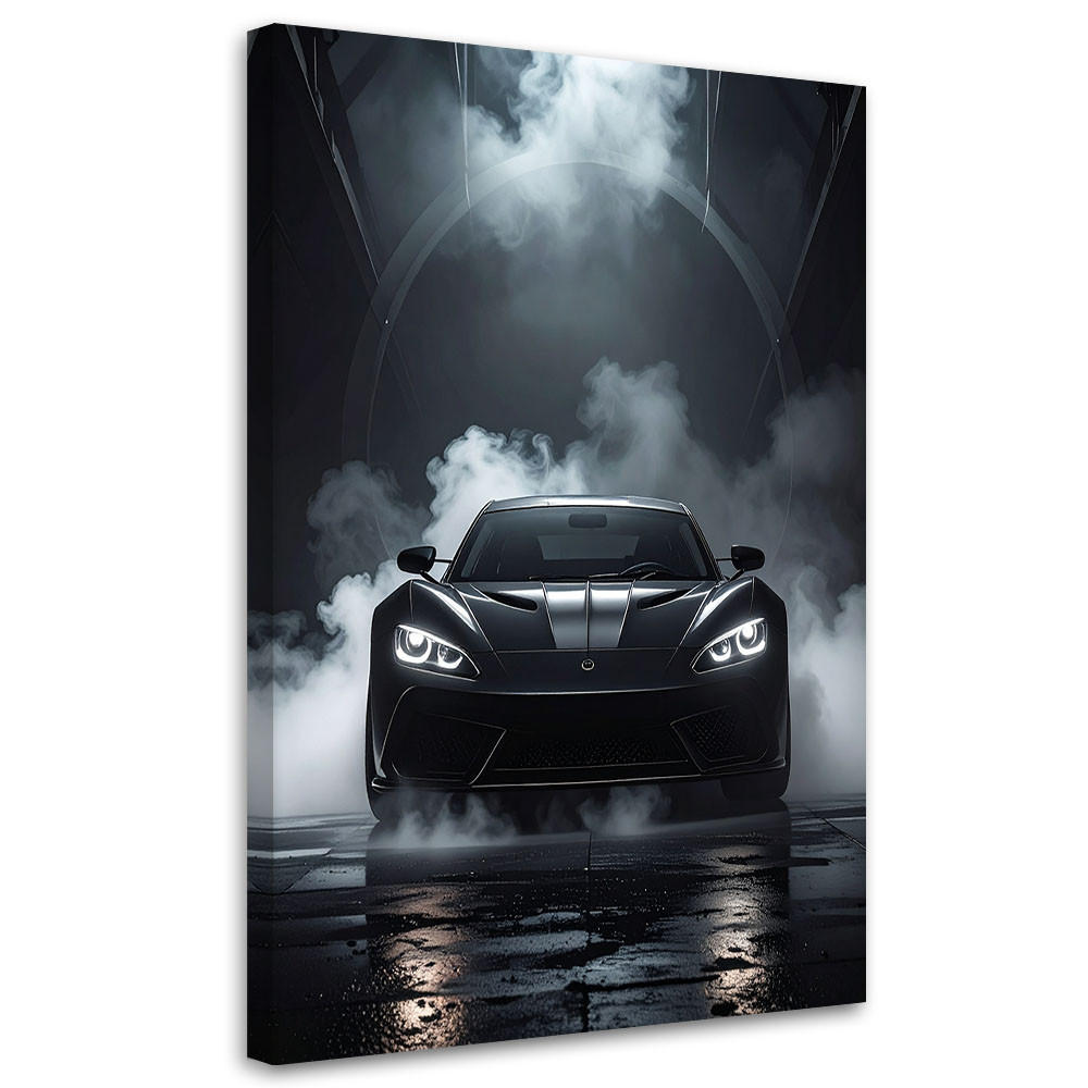 LEINWANDBILD Kraftfahrzeuge 70x100cm - Schwarz, Textil (70/100cm) - Feeby