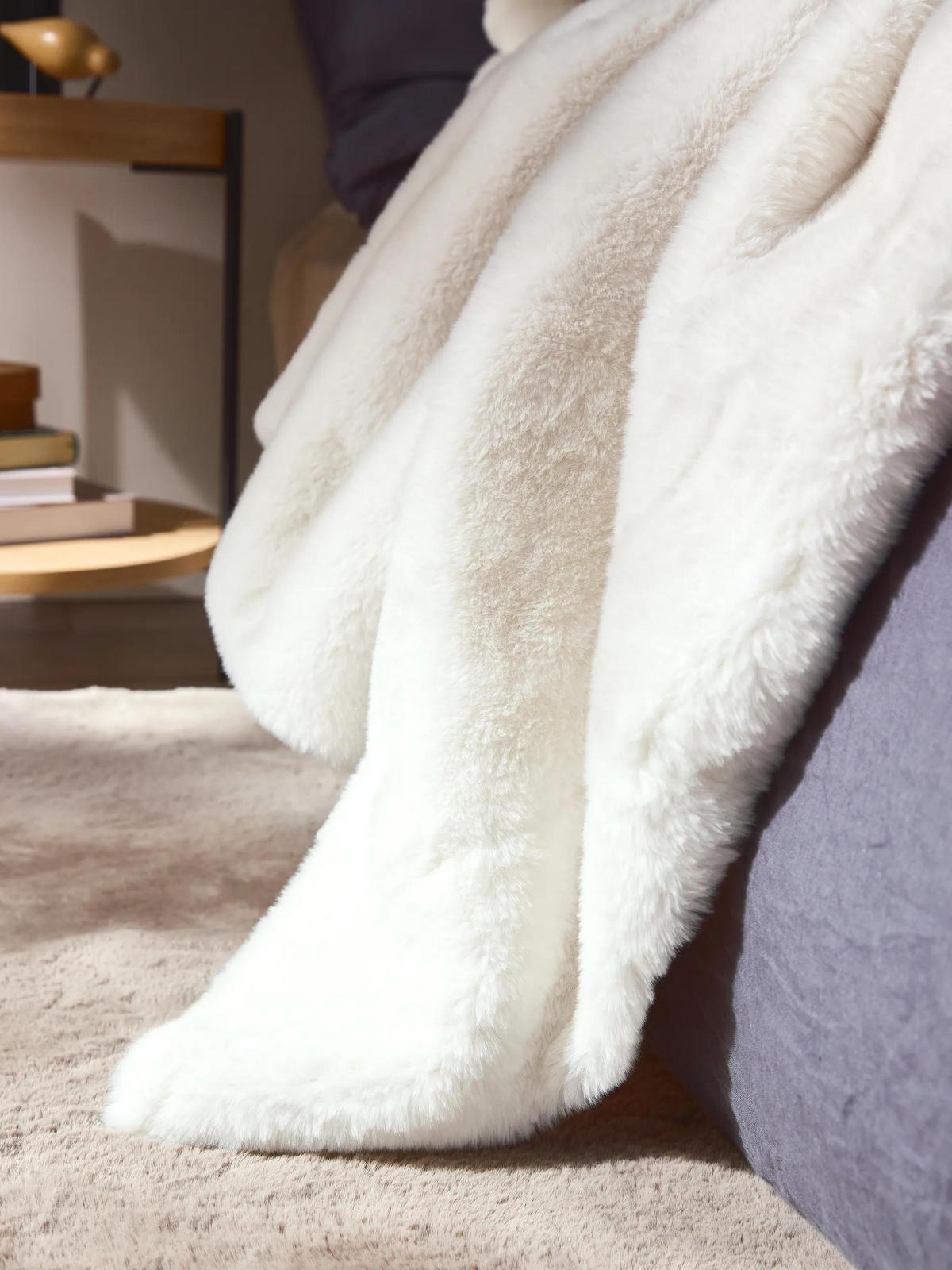 KUSCHELDECKE Dave Cream 150x200 cm - Creme, Textil (150/200cm) - benuta Nest