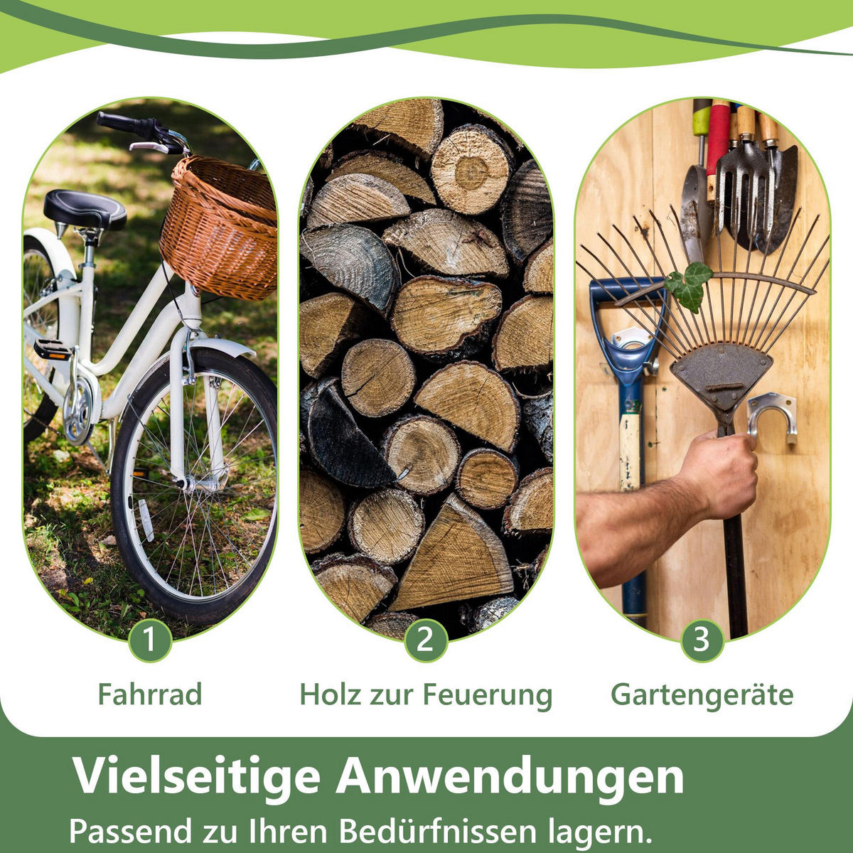 FAHRRADGARAGE, Reißverschlusstür Lagerzelt - Silberfarben, Metall (170/200/190cm) - Gisaae