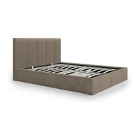 BETT mit Bettkasten - 2 -Sitzer - Polyester - taupe - KILACLO - Braun, Textil (213/190cm) - Vente-Unique
