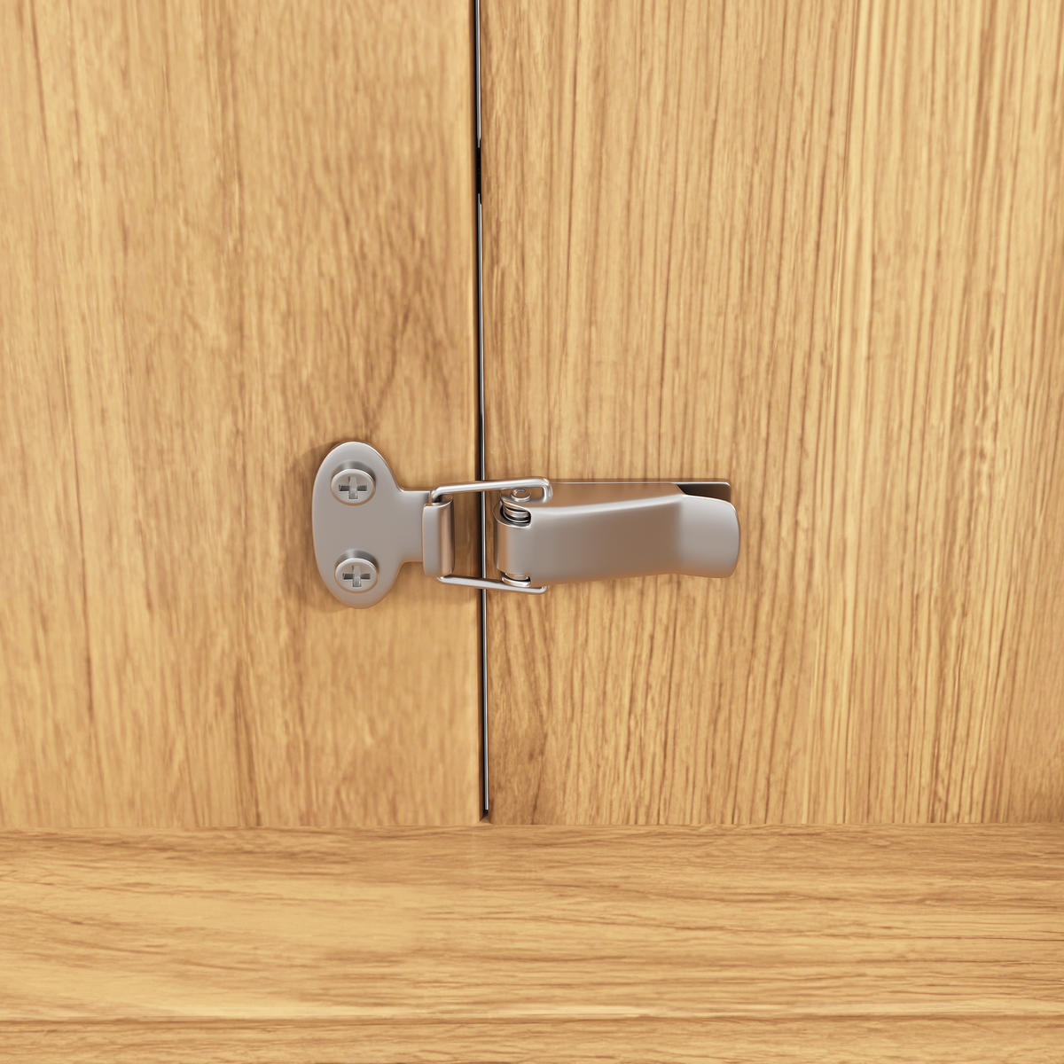 ESSTISCH in Natufarben Ausziehbarer Küchentisch mit verstecktem Stauraum, für Küche, Arbeitszimmer und Wohnzimmer - Hellbraun, Holzwerkstoff/Metall (160/80/76cm) - STILVORA