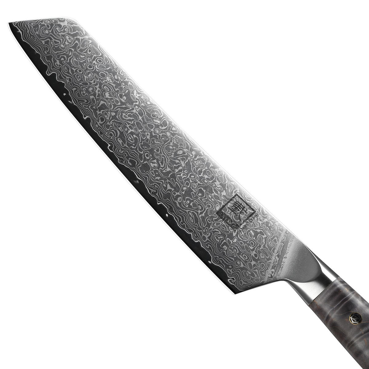 CHEFMESSER Daito Professional Series Damast - Ahornfarben, Holz/Metall (34cm) - Zayiko