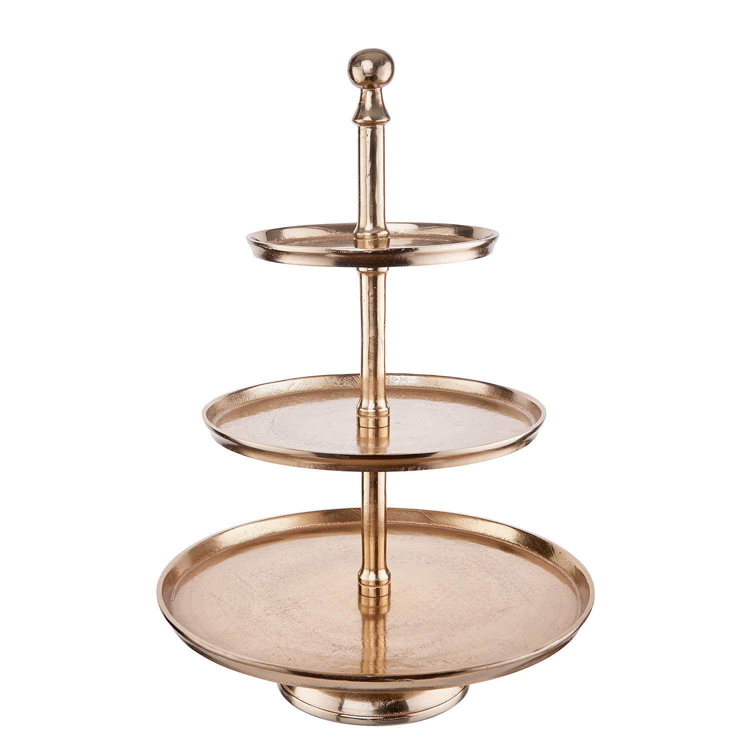 ETAGERE Banquet - Goldfarben, Metall (45/66cm) - Butlers
