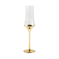 CHAMPAGNERGLAS Helena - Goldfarben, Glas (0.22L) - home&you