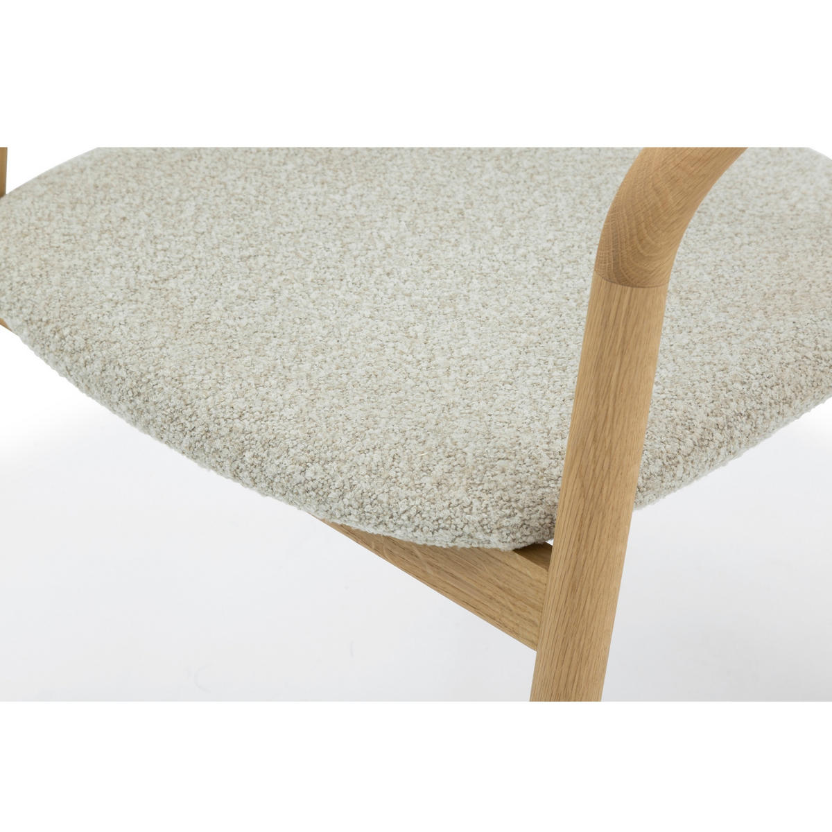 ESSZIMMERSTUHL Celeste beiger Sitz - Beige, Holz (53/80/62cm) - WOODEK