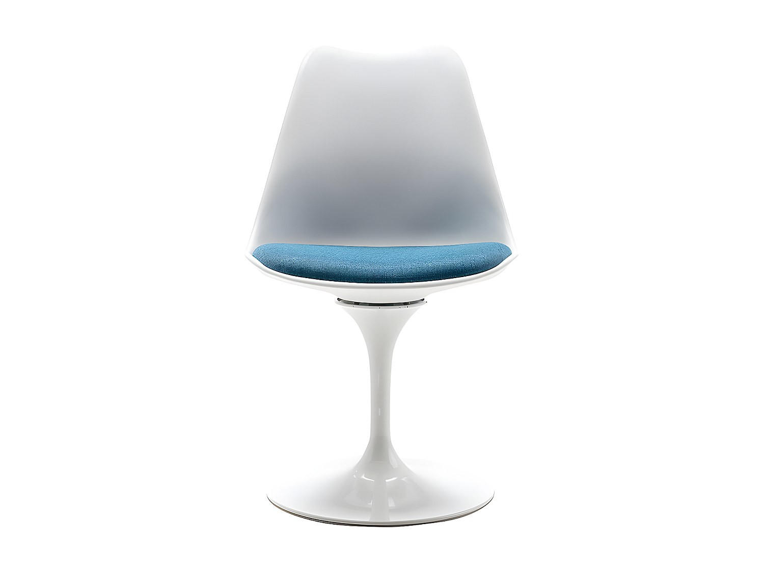 STUHL - 49 cmcm x 56.5 cmcm - Plastik - Türkisblau, Weiß - XAFY - Türkis/Weiß, Kunststoff (49/82/56.5cm) - Vente-Unique