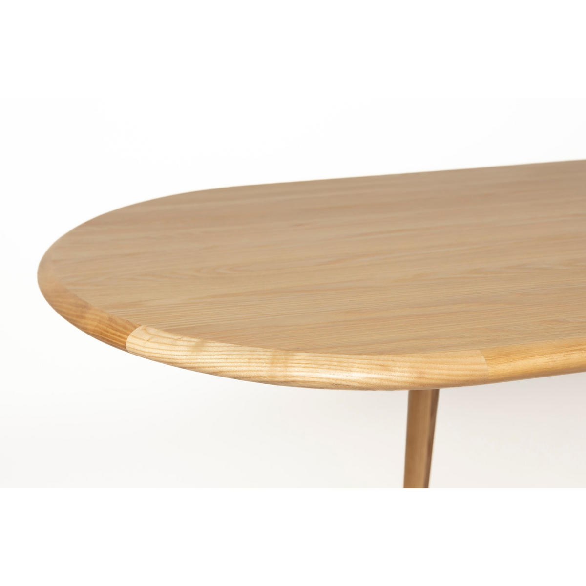 ESSTISCH Twist Ausziehbarer 185/240x90 cm Eiche - Beige, Holz (240/90/76cm) - Zuiver