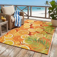 OUTDOORTEPPICH Rantum Beach 130x190 cm - Orange, Textil (130/190cm) - Sansibar SYLT