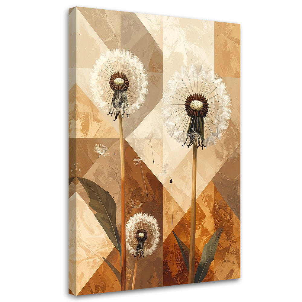 Feeby Leinwandbild, Braun 80x120 cm