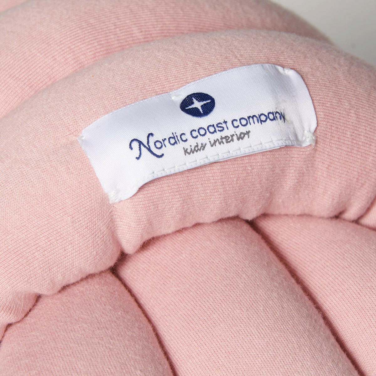 KNOTENKISSEN Jersey Rosa - Rosa, Textil (30/30cm) - nordic coast company