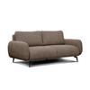 SOFA FEBE 3-Sitzer, beige - Beige/Schwarz, Holz/Textil (190/82/96cm) - Courtois Laville