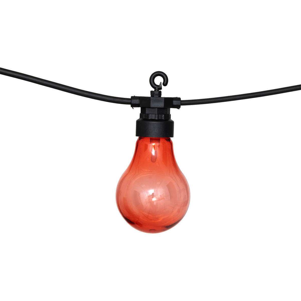 SOLAR-LICHTERKETTE mehrfarbig 10 Leuchten - Multicolor, Kunststoff (500cm) - Atmosphera Createur d´interieur