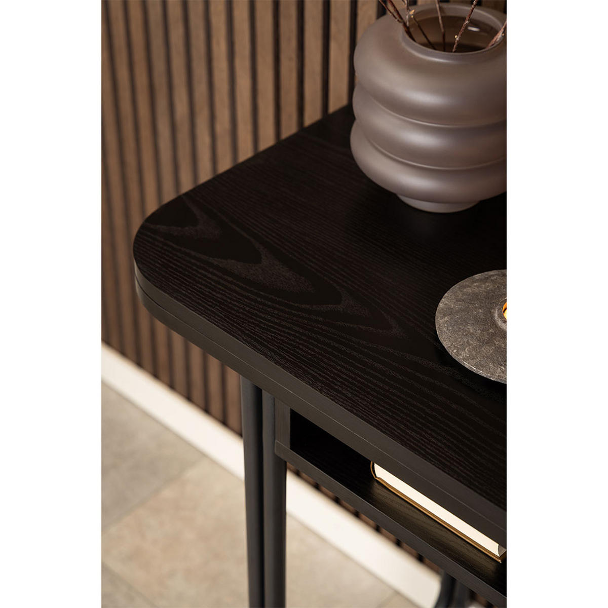ESSTISCH, Darlington, Schwarz, MDF, 80 x 140 x 77 cm - Schwarz, Holzwerkstoff/Metall (140/80/77cm) - ebuy24