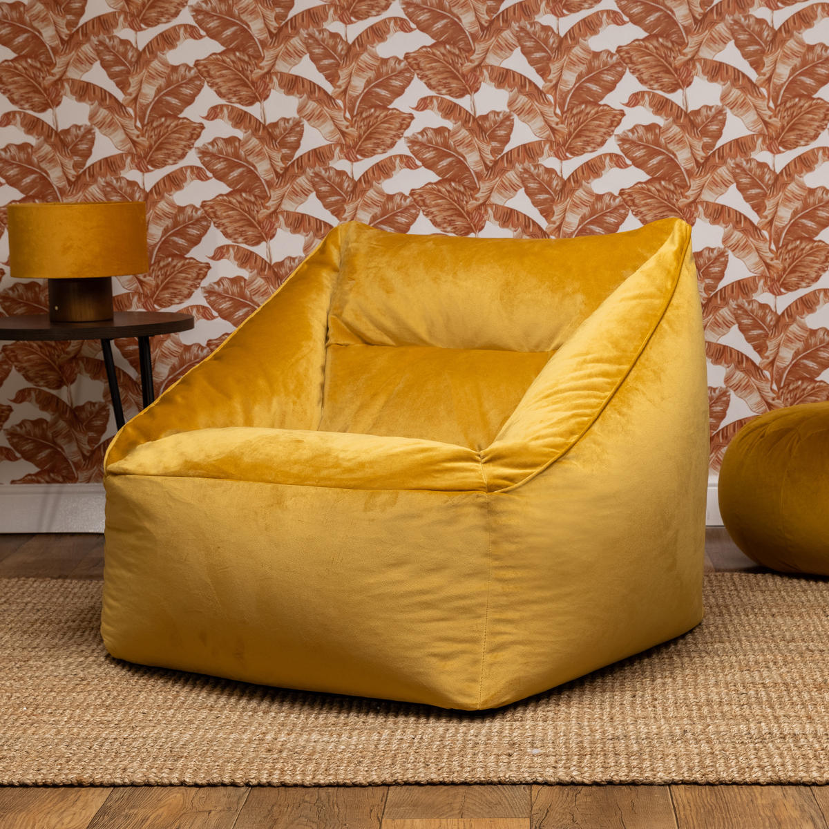 SITZSACK Sessel Natalia - Gelb, Textil (97/73/84cm) - icon
